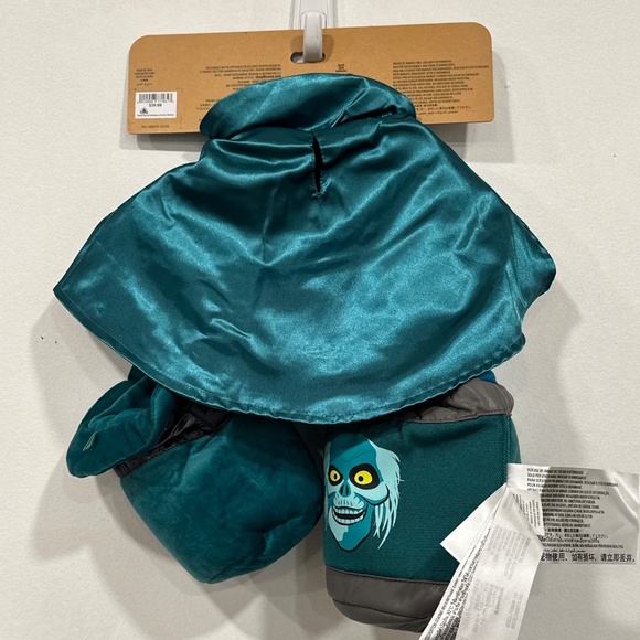 Disney Parks Disney Tails Haunted Mansion HATBOX GHOST Pet Costume & Toy XS NEW - Picture 9 of 15